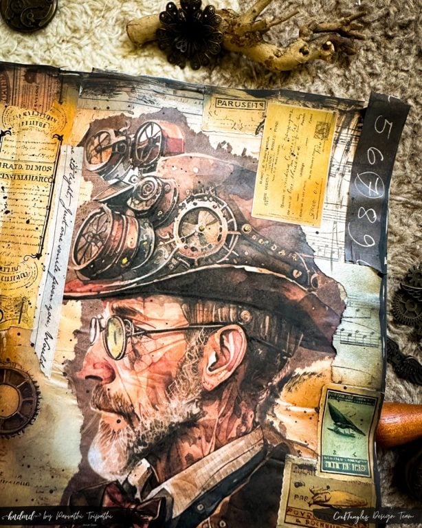Steampunk Vintage Man Journal page 4 Steampunk Vintage Man Journal page 4