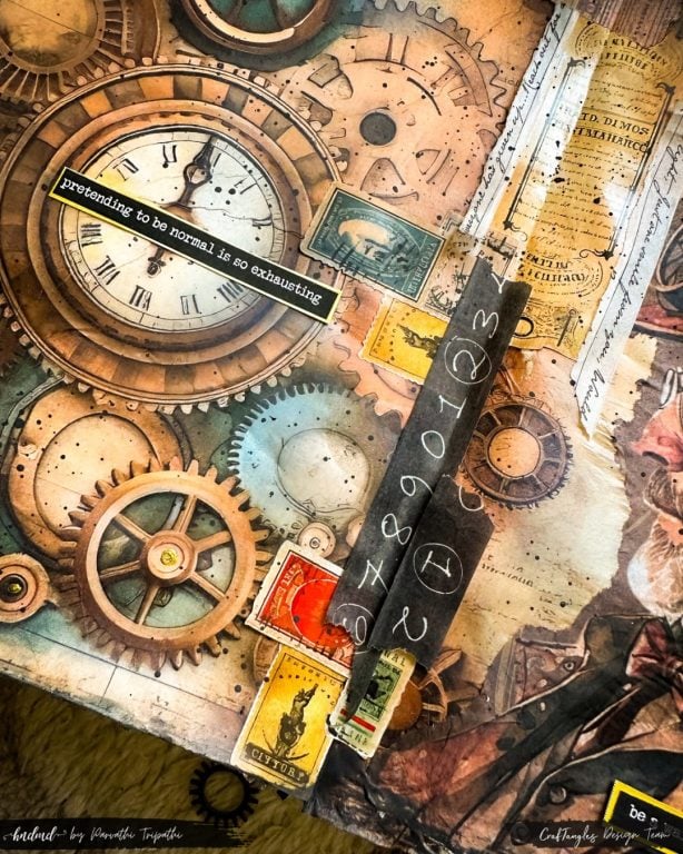 Steampunk Vintage Man Journal page 6 Steampunk Vintage Man Journal page 6