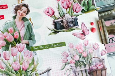 Bloom like the Spring - An art journal page 3