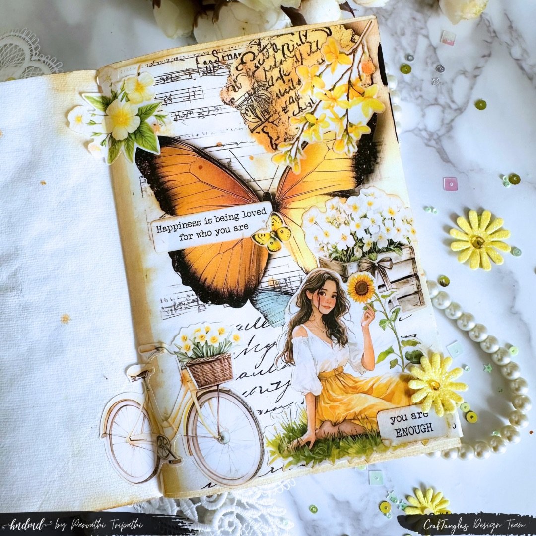 You are enough - An art journal page 2