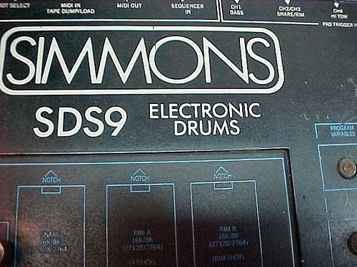Simmons SDS-9 Drum Machine free Sample Pack