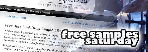 Free Sample Library Jazz Drum Kit