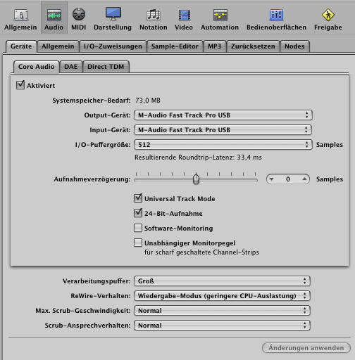 Logic 9 Tutorial Latenz, Low Latency und mehr