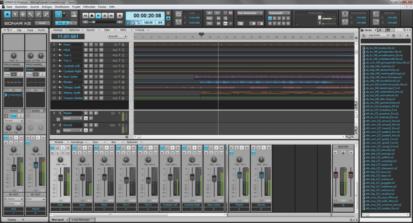 Cakewalk Sonar X2 Testbericht