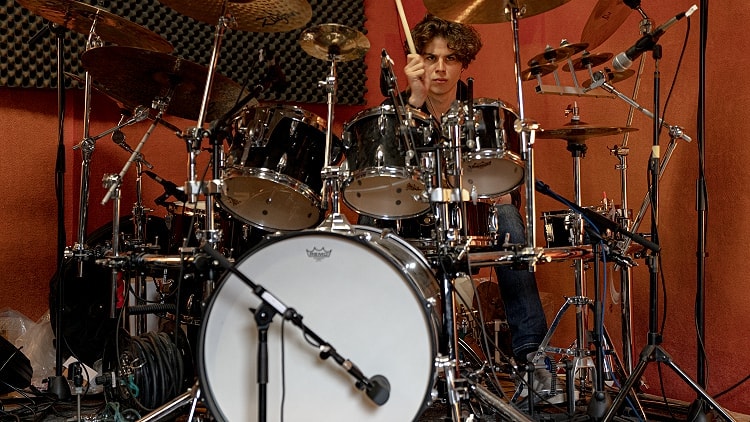 Overhead Mikrofon Position