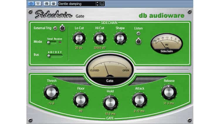 db audioware Sidechain Gate