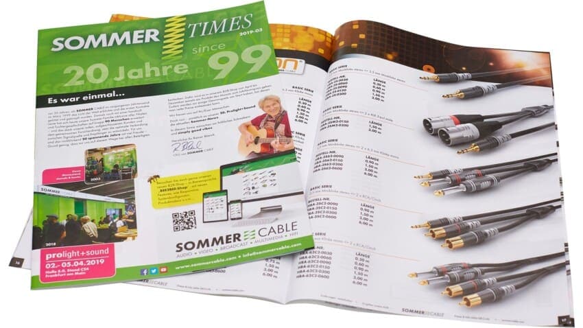Sommer Cable wird 20