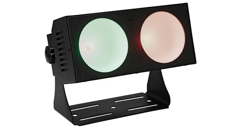 EUROLITE LED CBB-2 COB RGB Test