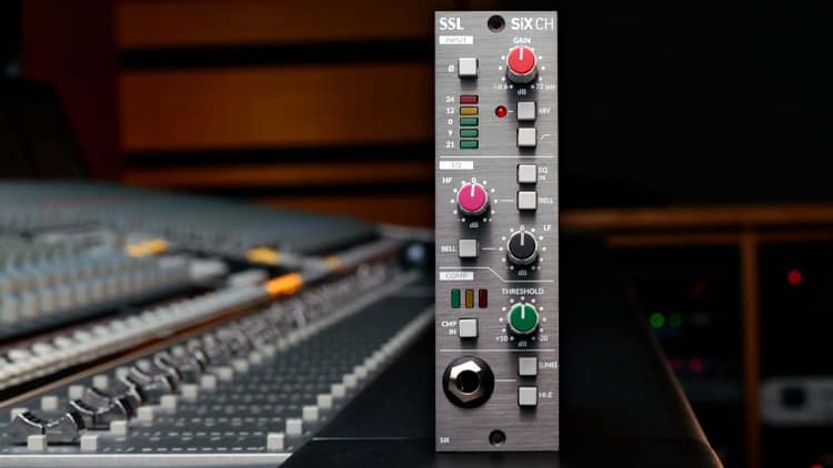 SSL 500 SIX Channel Strip Test