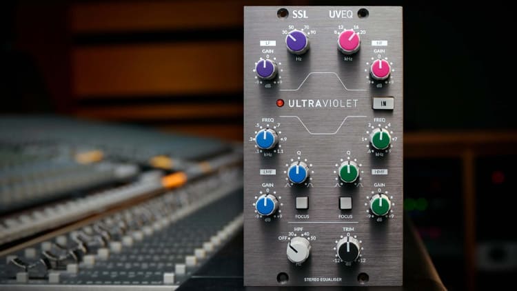 SSL 500 UltraViolet EQ Test