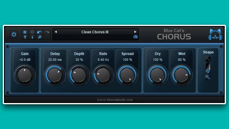 blue cats chorus free vst chorus