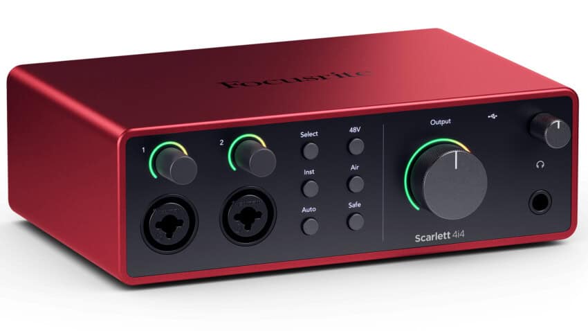 Focusrite Scarlett 4i4 4th Gen Test