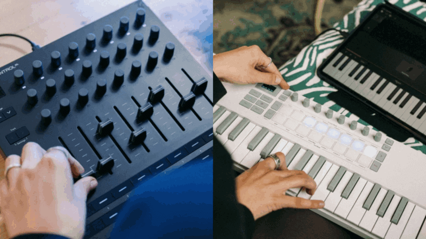 Novation Launch Control XL3 & Launchkey White