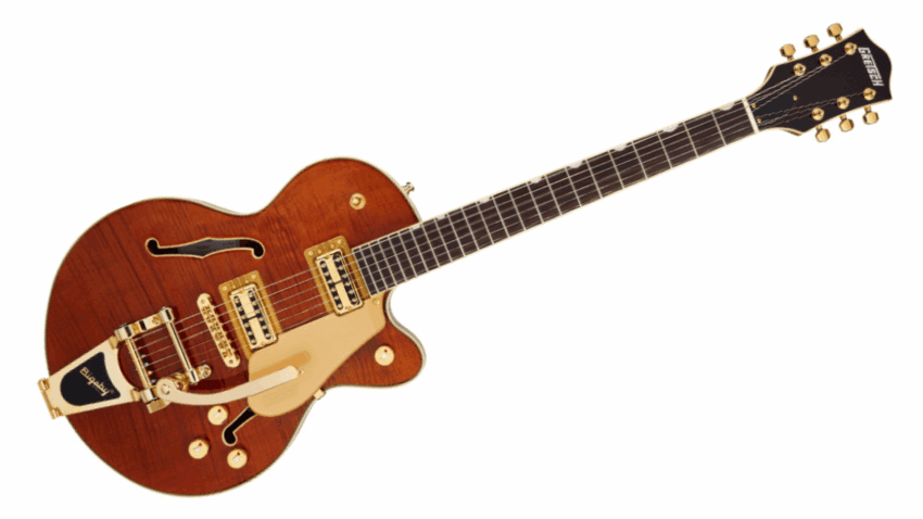 Gretsch Electromatic LTD Flame Okoume Broadkaster Jr. Single-Cut with Bigsby