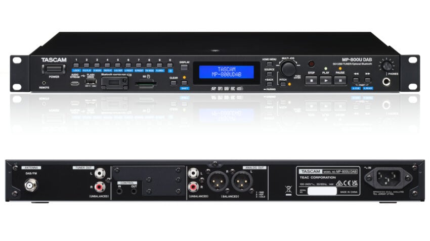 Tascam MP-800U DAB
