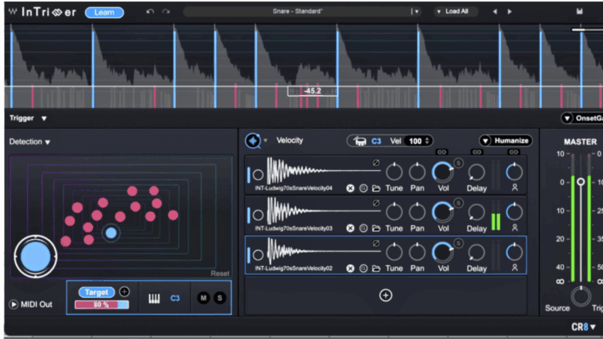 Waves InTrigger Drum Replacer