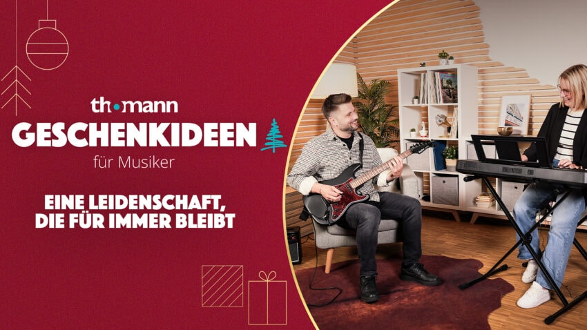 Geschenkideen für Musiker bei Thomann