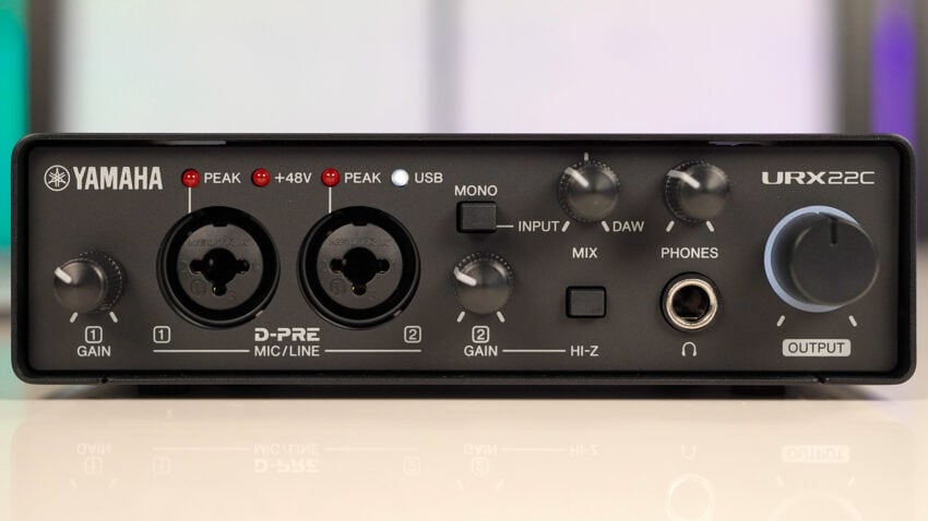 Yamaha URX22C Test