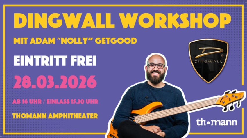 Thomann Workshop mit Adam Nolly Getgood