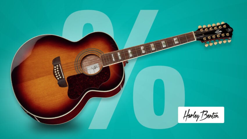 Harley Benton Angebot Westerngitarre CLJ-412E SB bei Thomann