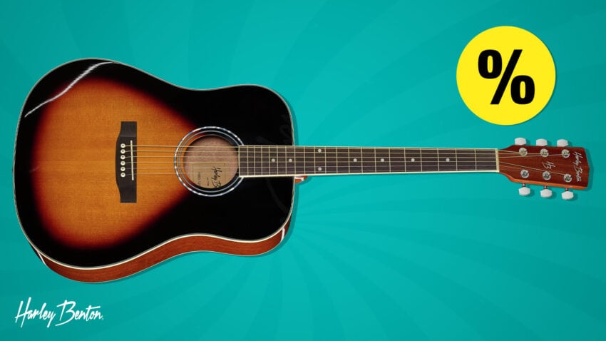 Harley Benton Angebot D-120 VS Westerngitarre