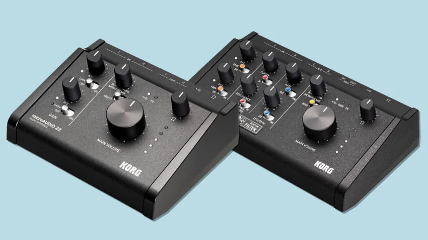 Korg microAudio 22 & 722 Audio Interfaces