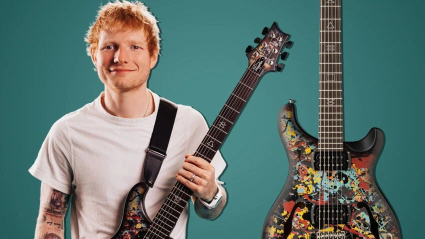 PRS SE Ed Sheeran Cosmic Splash Gitarre