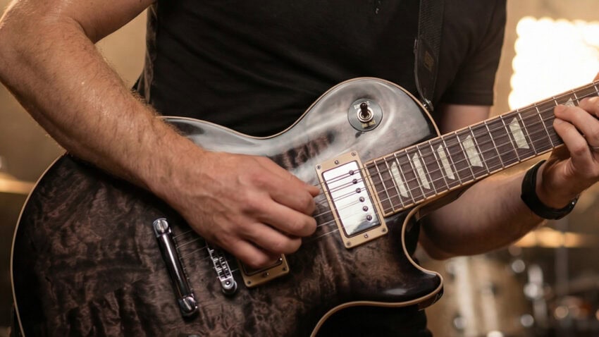 Gibson Mark Morton Les Paul Modern Quilt