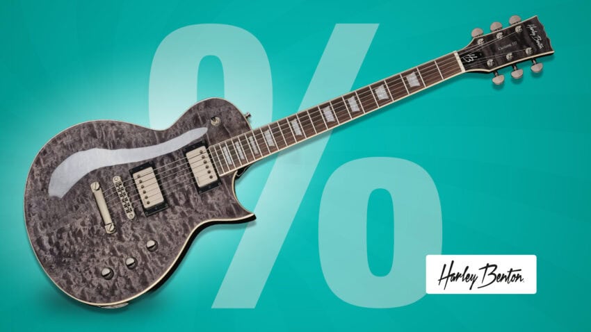 Thomann Angebot Harley Benton SC-Custom III Quilt Midnight KW8