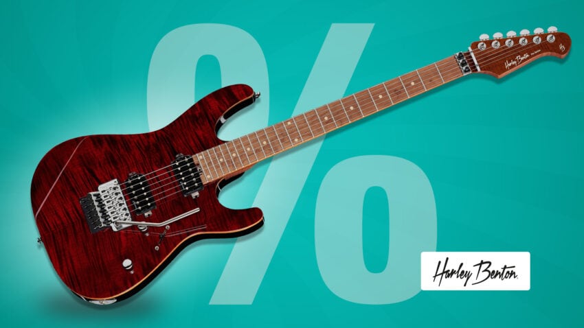 Harley Benton Fusion-III HH FR Roasted FCH Angebot bei Thomann KW9