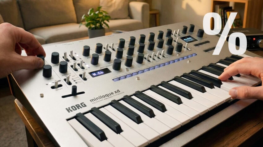 Thomann Angebot Korg minilogue Synthesizer KW7