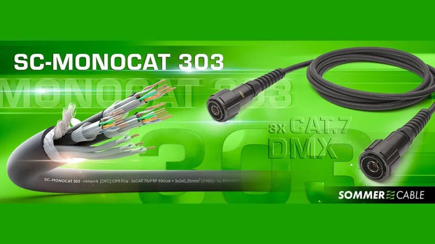 SOMMER cable SC-MONOCAT 303