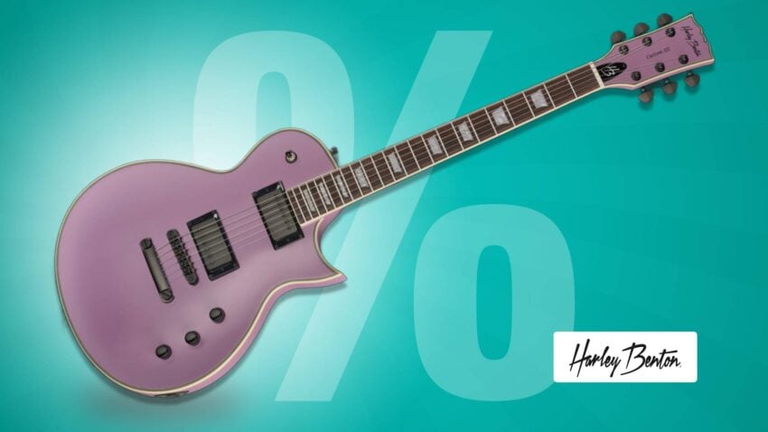 Thomann Angebot Harley Benton SC-Custom III Purple Satin KW10