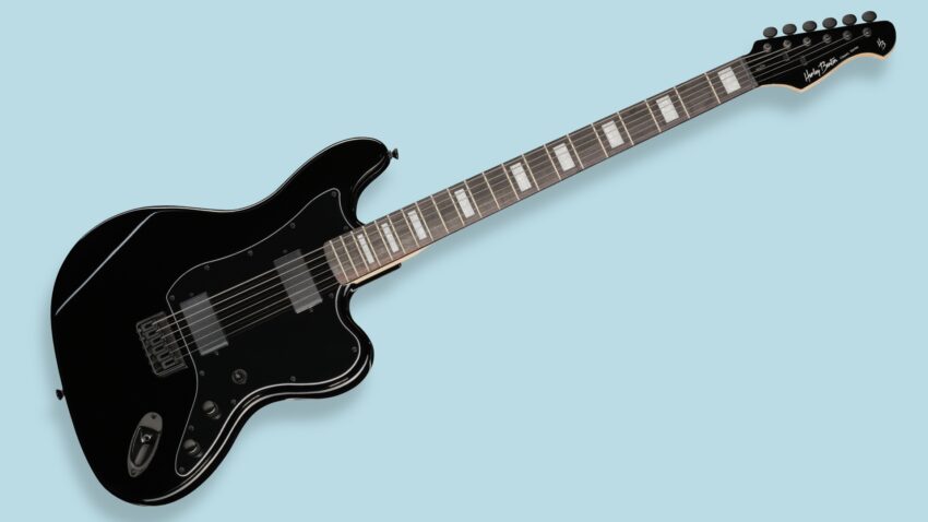 Harley Benton JA-Baritone HH BK