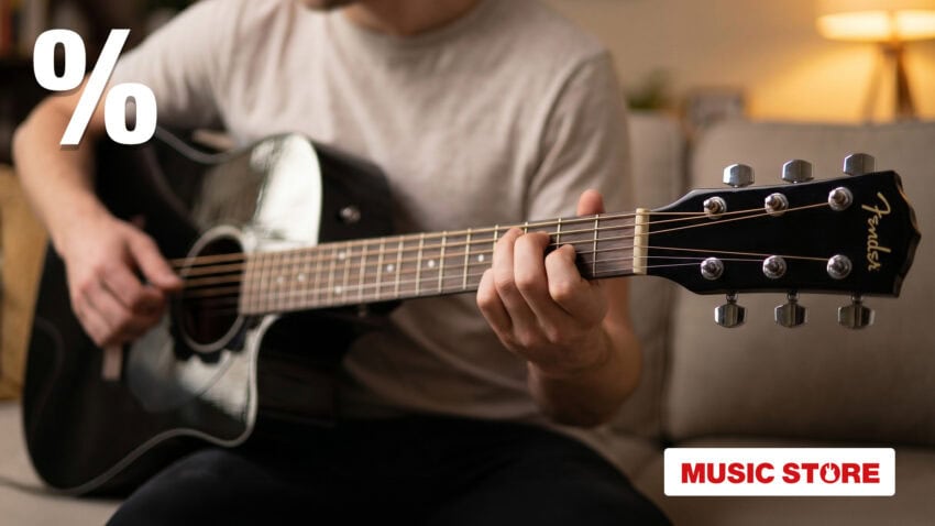 Music Store Angebot Fender Westerngitarre