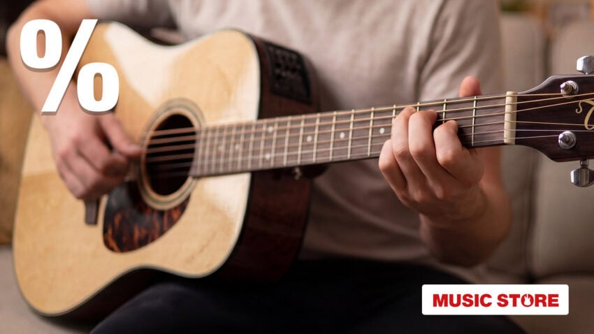 Westerngitarre Angebot bei Music Store KW18