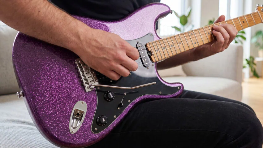 Harley Benton ST-Modern Plus HSS Dark Purple