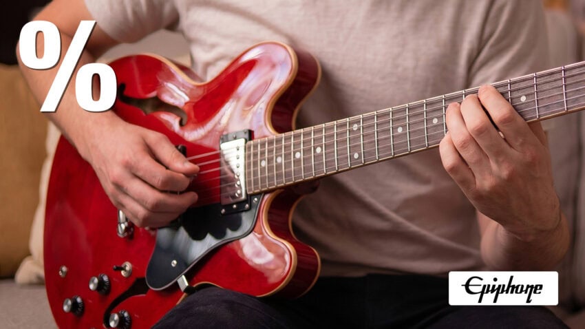 Epiphone Gitarre im Thomann Angebot - Mega Deal
