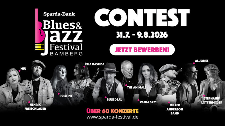 Blues- & Jazzfestival Bamberg 2026 Contest