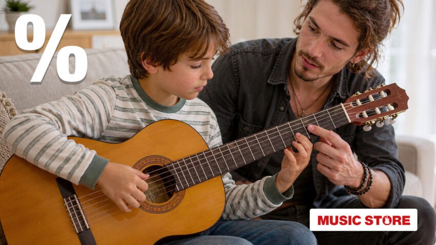 Konzertgitarre Music Store Angebot Akustikgitarre