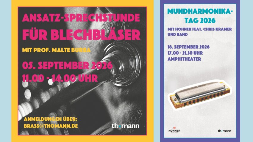 Events Blasinstrumente bei Thomann