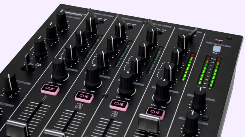 Omnitronic PM-404F Test