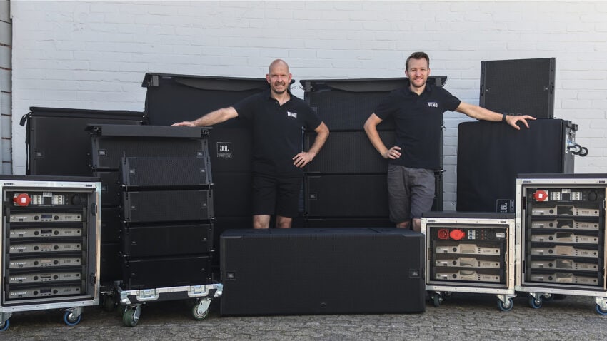 TENO investiert in großformatiges JBL VTX A12 System