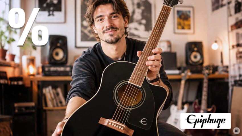 Music Store Angebot Epiphone Westerngitarre