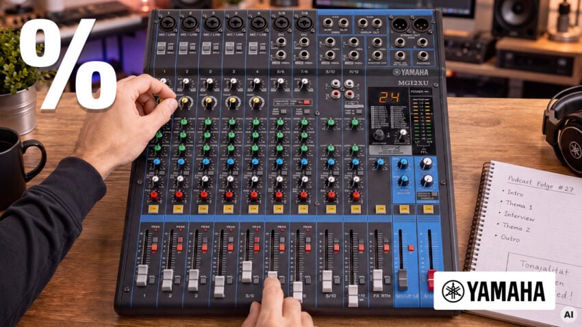 Yamaha Mischpult im Music Store Angebot