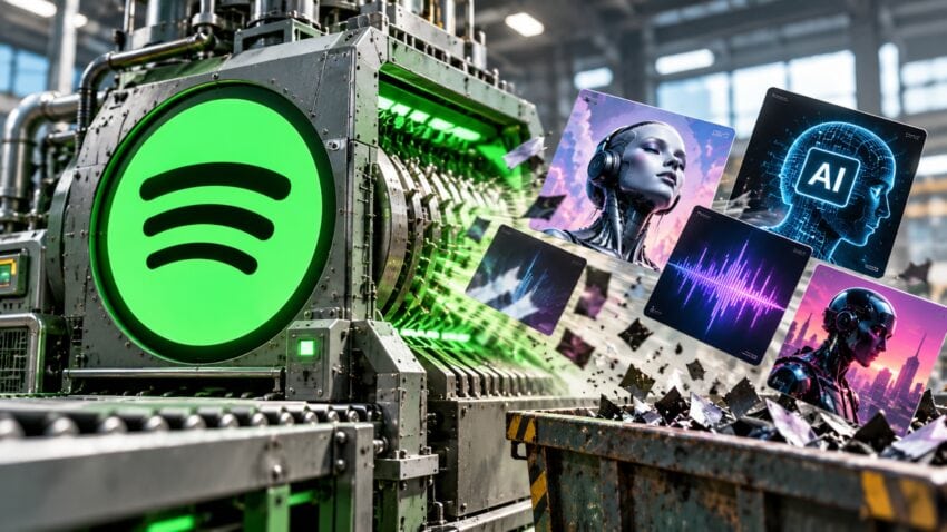 Spotify löscht 75 Millionen Songs