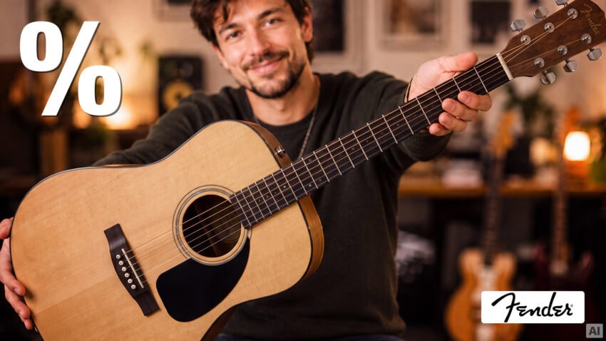 Fender CD-60 NA V3 Westerngitarre