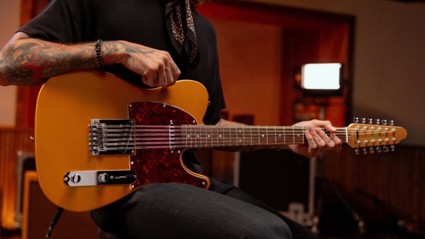 Fender Squier Paranormal Troy Van Leeuwen Telecaster XII