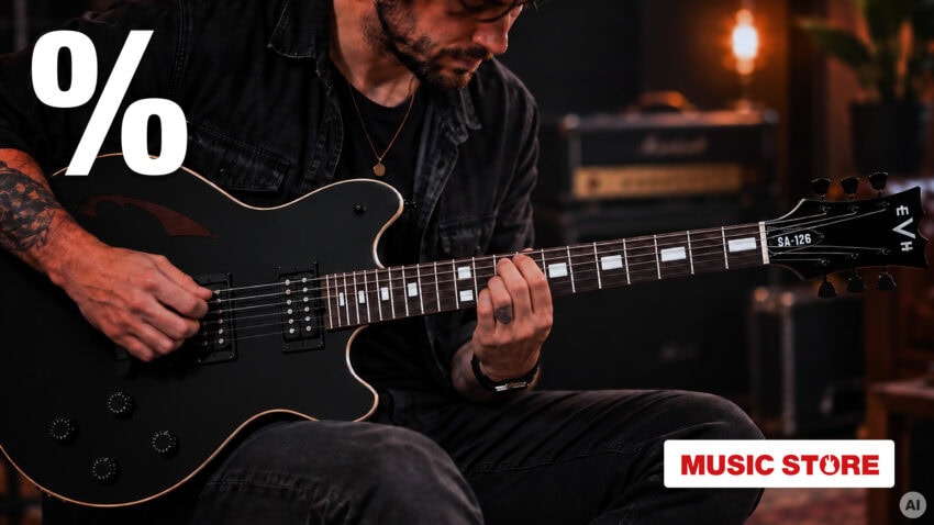 EVH SA-126 Standard Piano Black