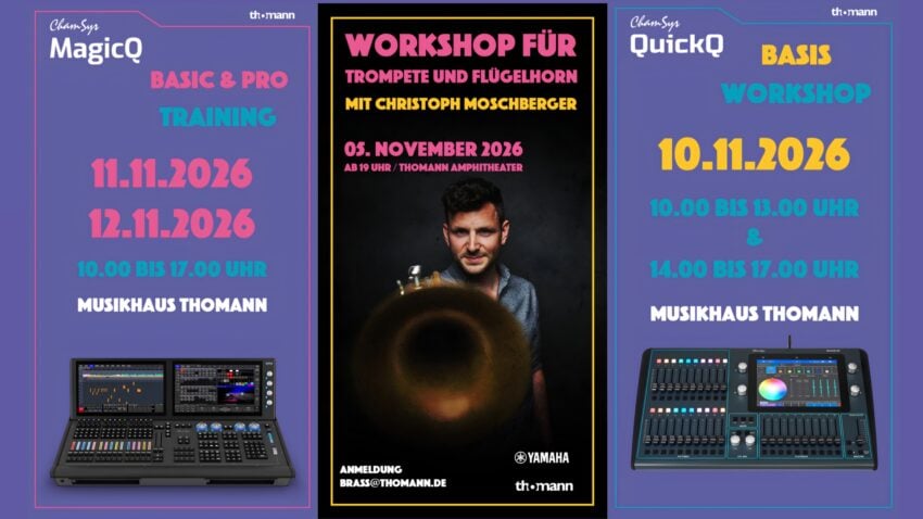 Events November 2026 bei Thomann